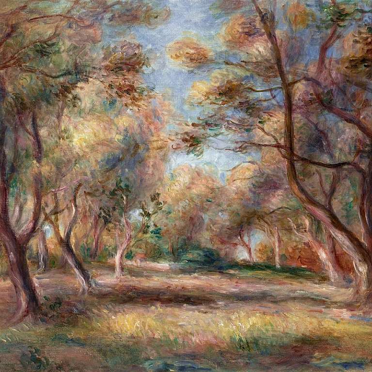 Renoir-Les-oliviers-a-Cagnes-painting